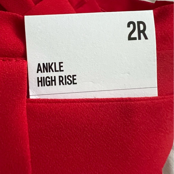 Express ankle high-rise paperbag dress pant, size 2R, new, tags attached - Picture 3 of 8